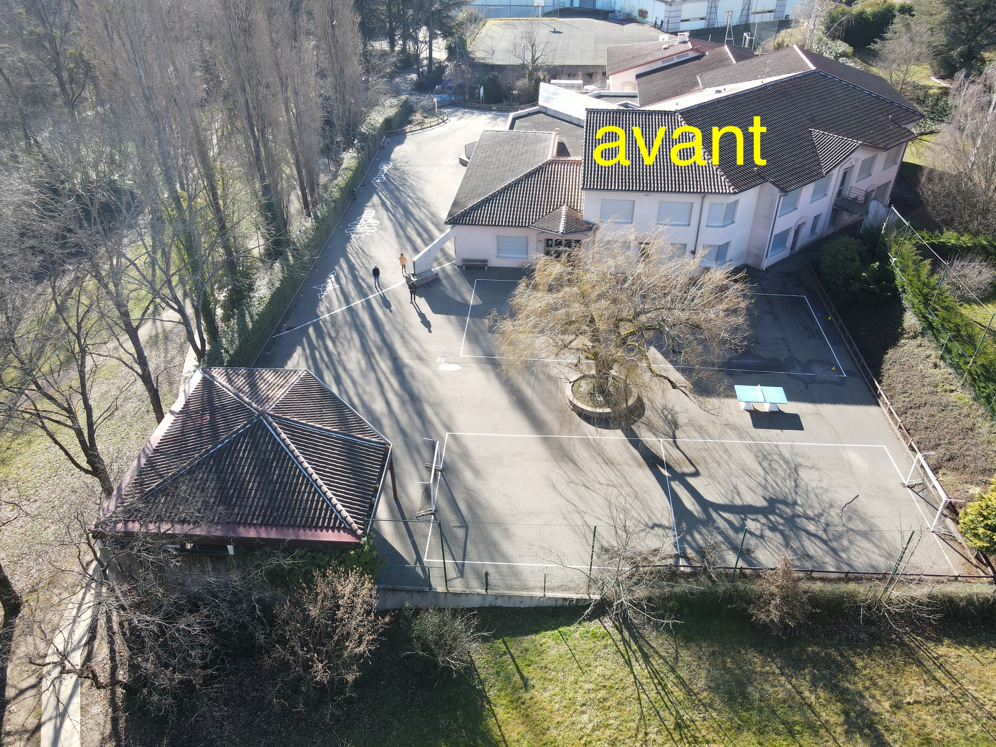 Cour avant travaux 2