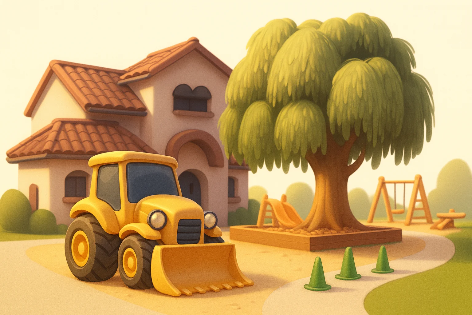 La cour de récréation