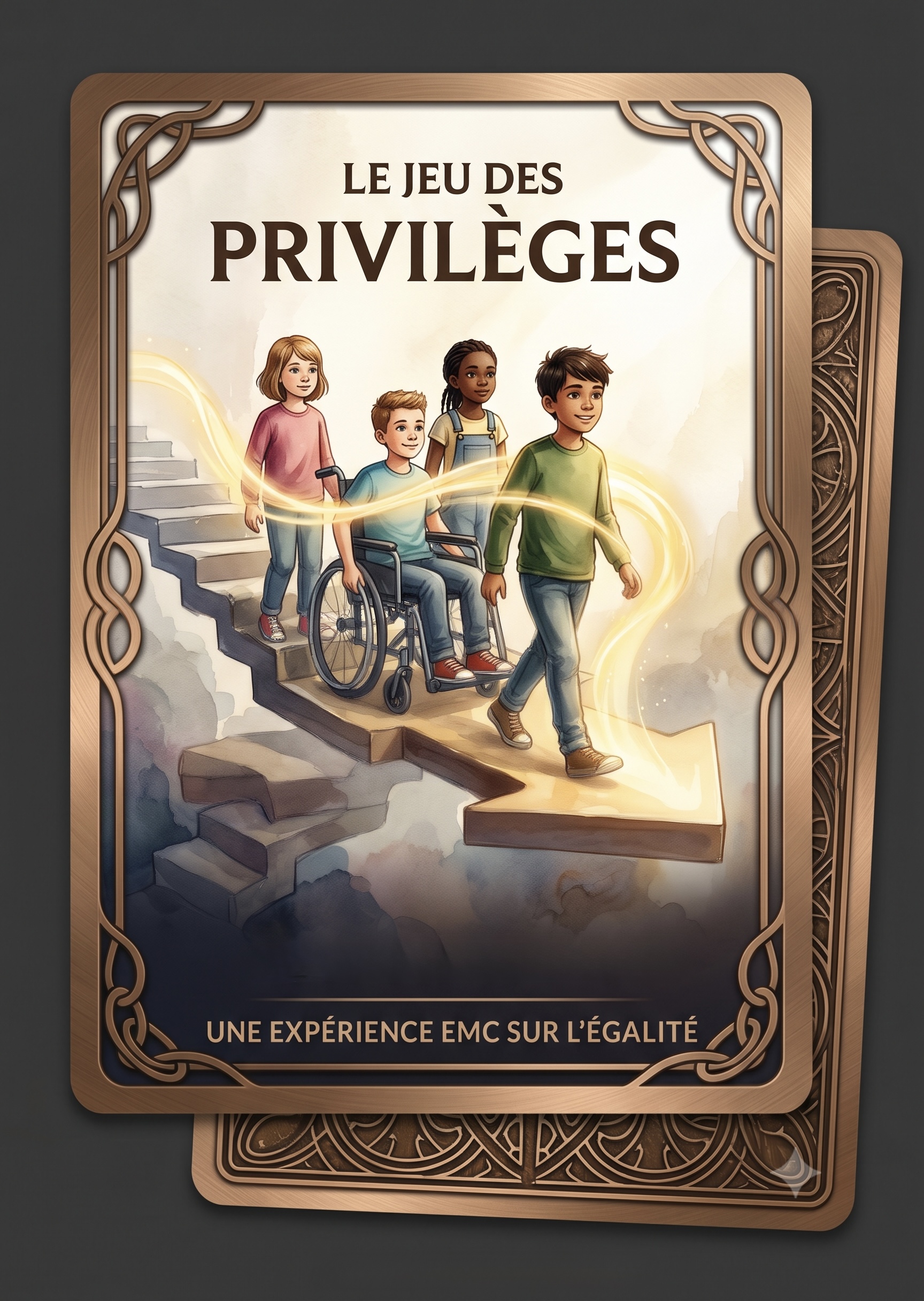 Le jeu des privilèges — version CM, couverture